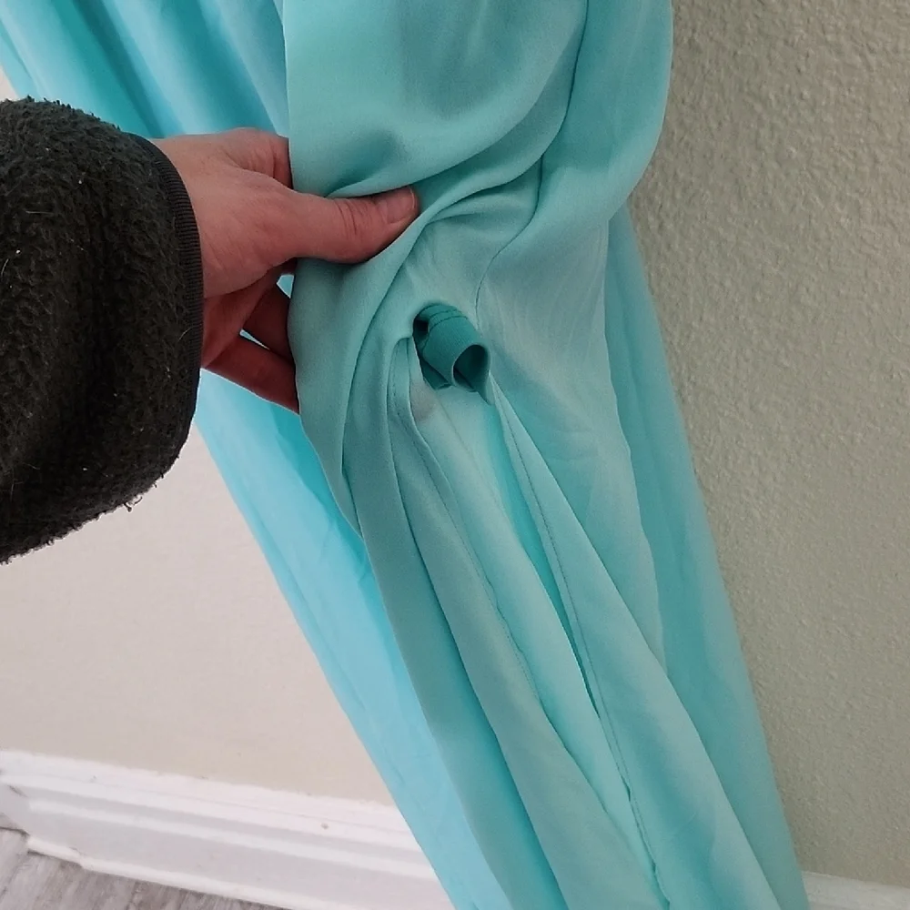 Show Me Your MuMu Blue Off-Shoulder Maxi Dress for Weddings - Picture 6 of 12